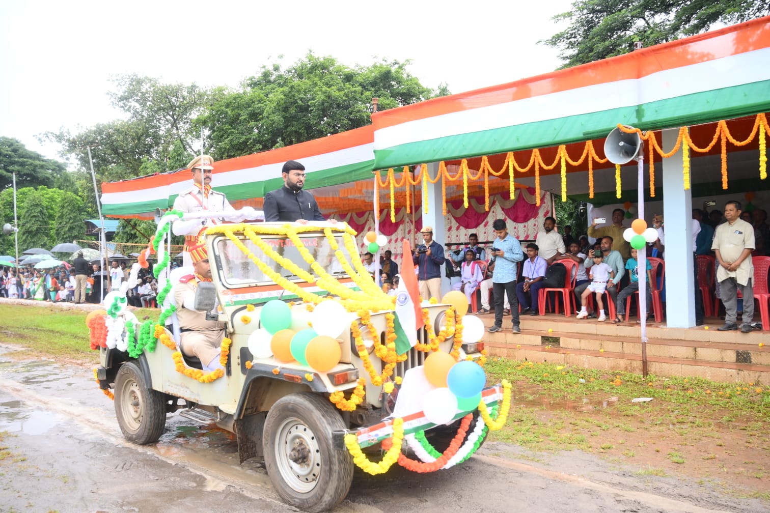 ଜିଲ୍ଲାସ୍ତରୀୟ ୭୯ ତମ ସ୍ବାଧୀନତା ଦିବସ ପାଳିତ